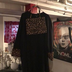 Vintage leopard cuff jacket Chad Stevens, 20 W leopard purse sold separately